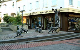 Ziegenbrunnen Bitburg - Goat Fontain